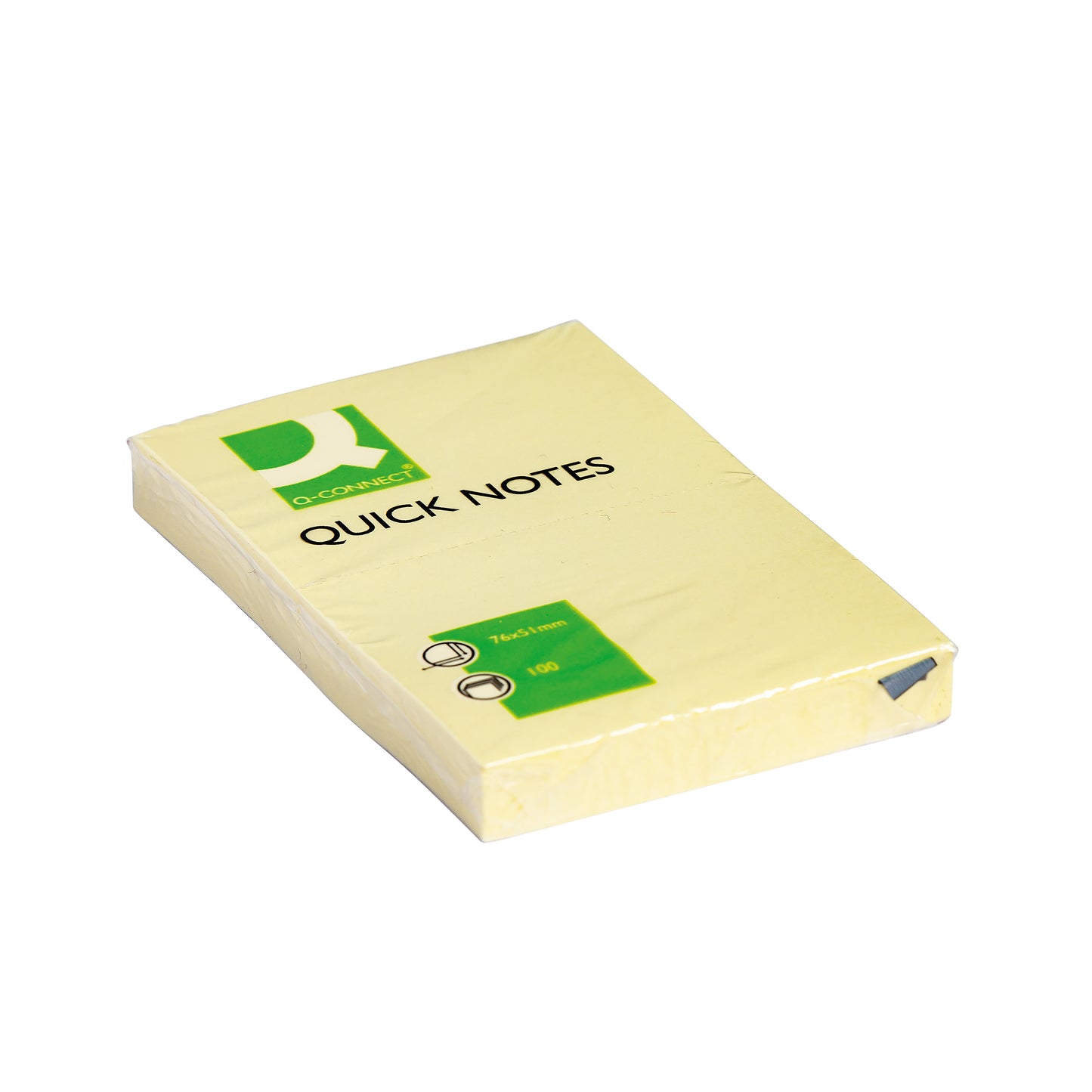 Q-Connect Quick Notes 51x76mm Yellow (Pack of 12) KF10501