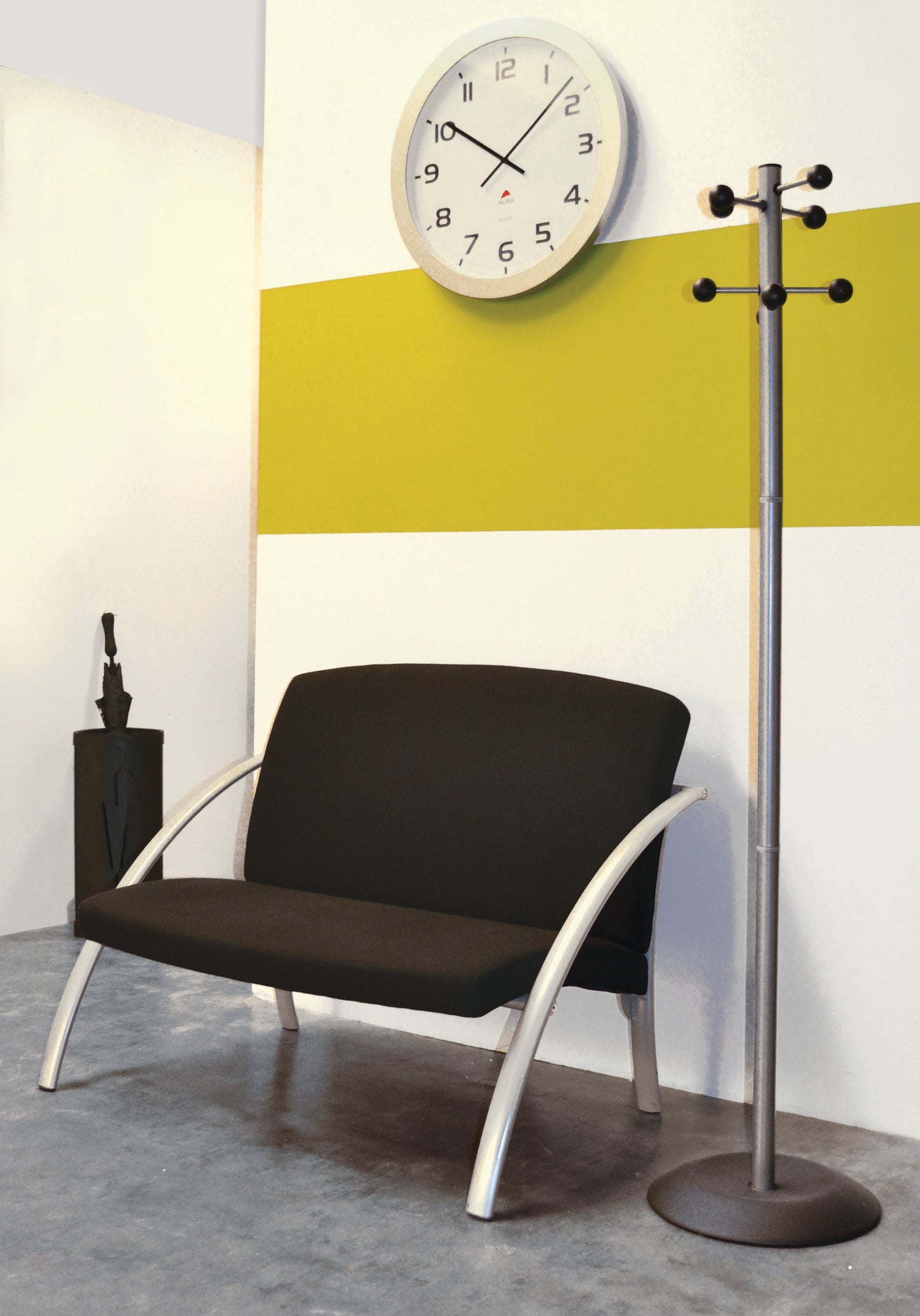 Astin Alba Totem Coat Stand Silver/Black KF70078