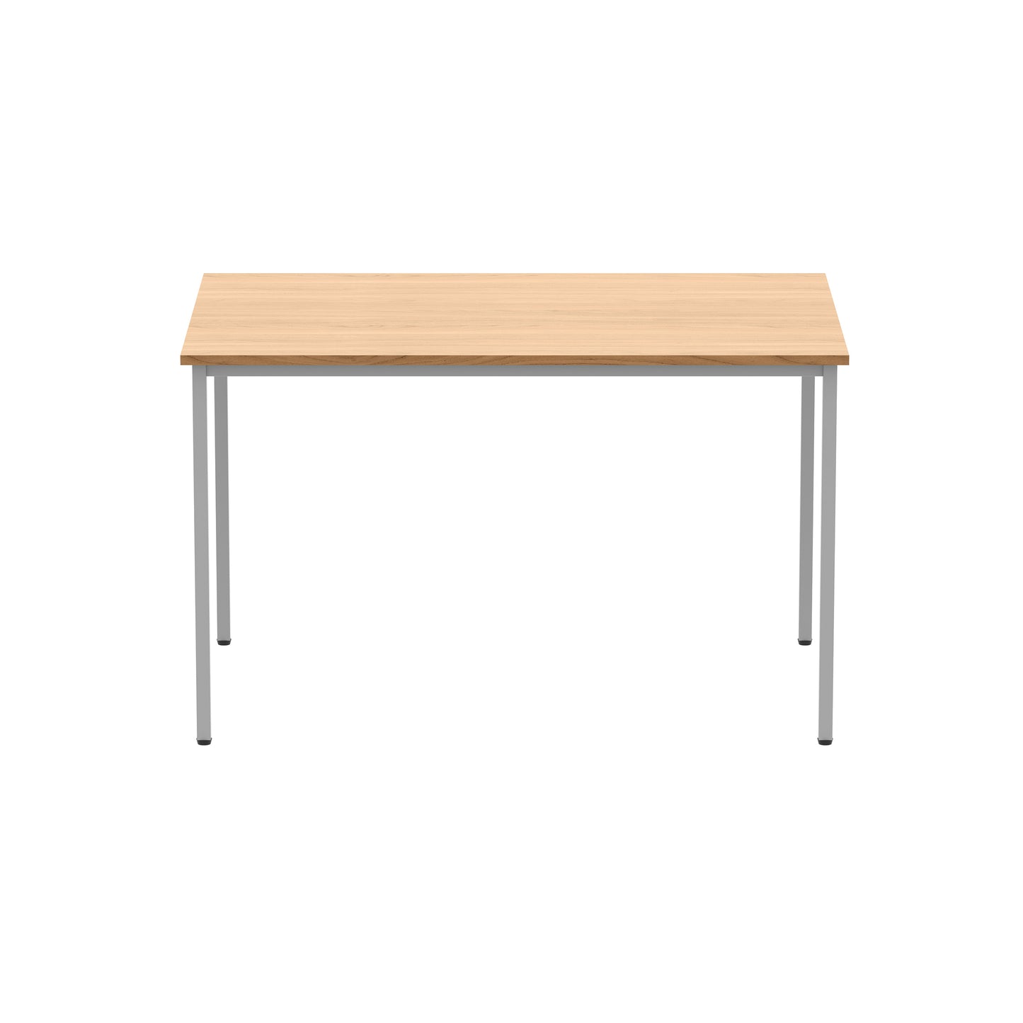 Astin Rectangular Multipurpose Table 1200x800x730mm Norwegian Beech/Silver KF77734