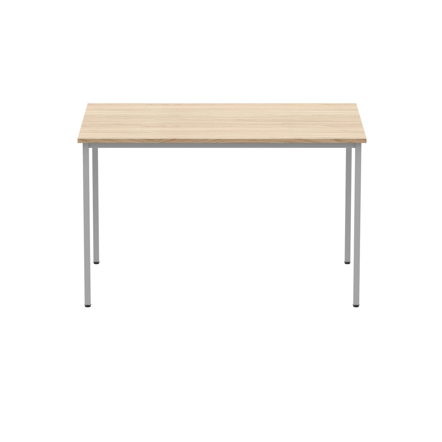 Polaris Rectangular Multipurpose Table 1200x800x730mm Canadian Oak/Silver KF77896