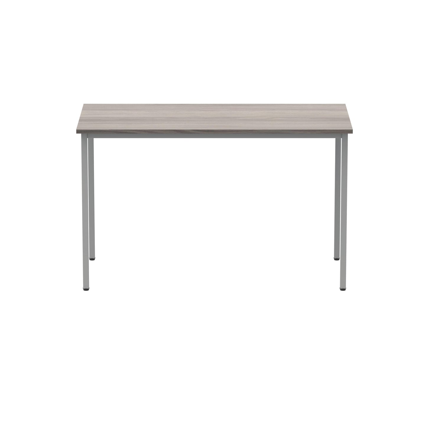 Polaris Rectangular Multipurpose Table 1200x600x730mm Alaskan Grey Oak/Silver KF77902