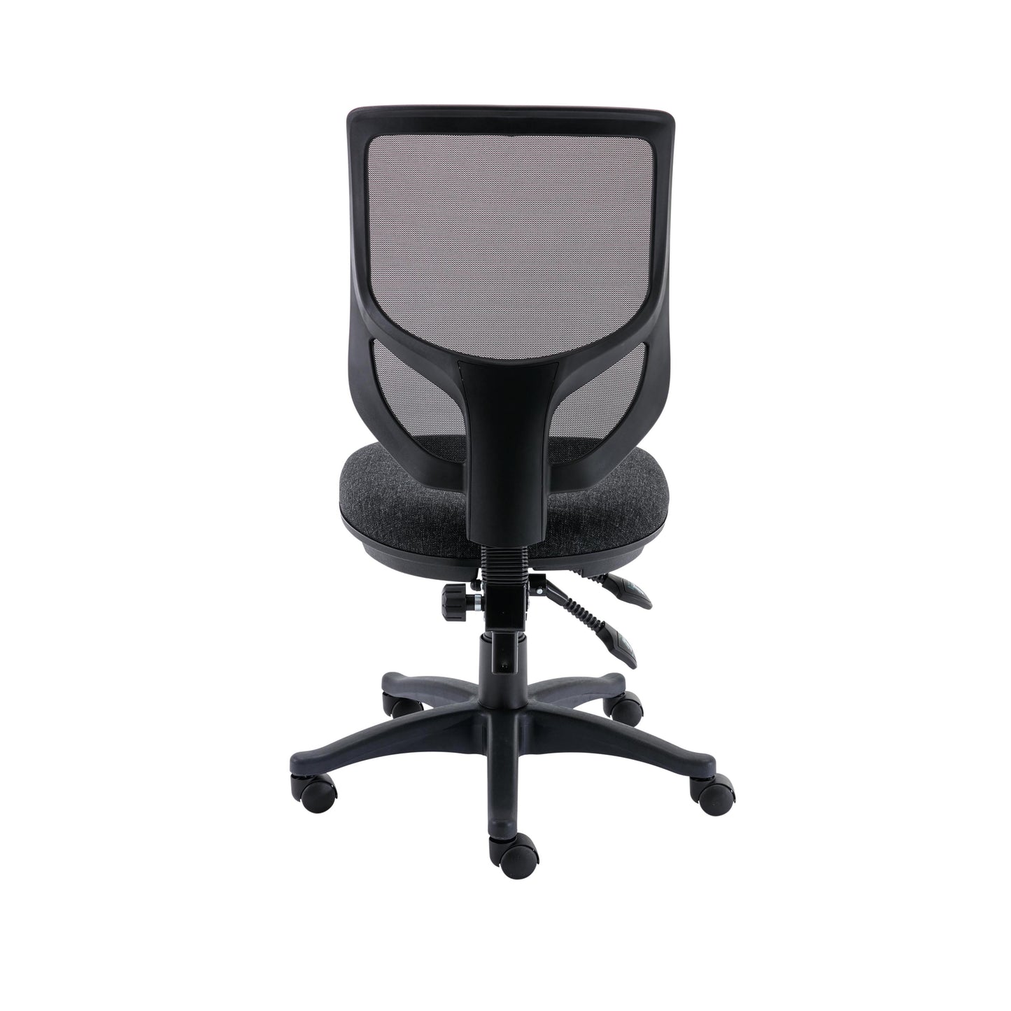 Polaris Nesta Mesh Back Operator Chair 2 Lever 590x900x1050mm Charcoal KF77951