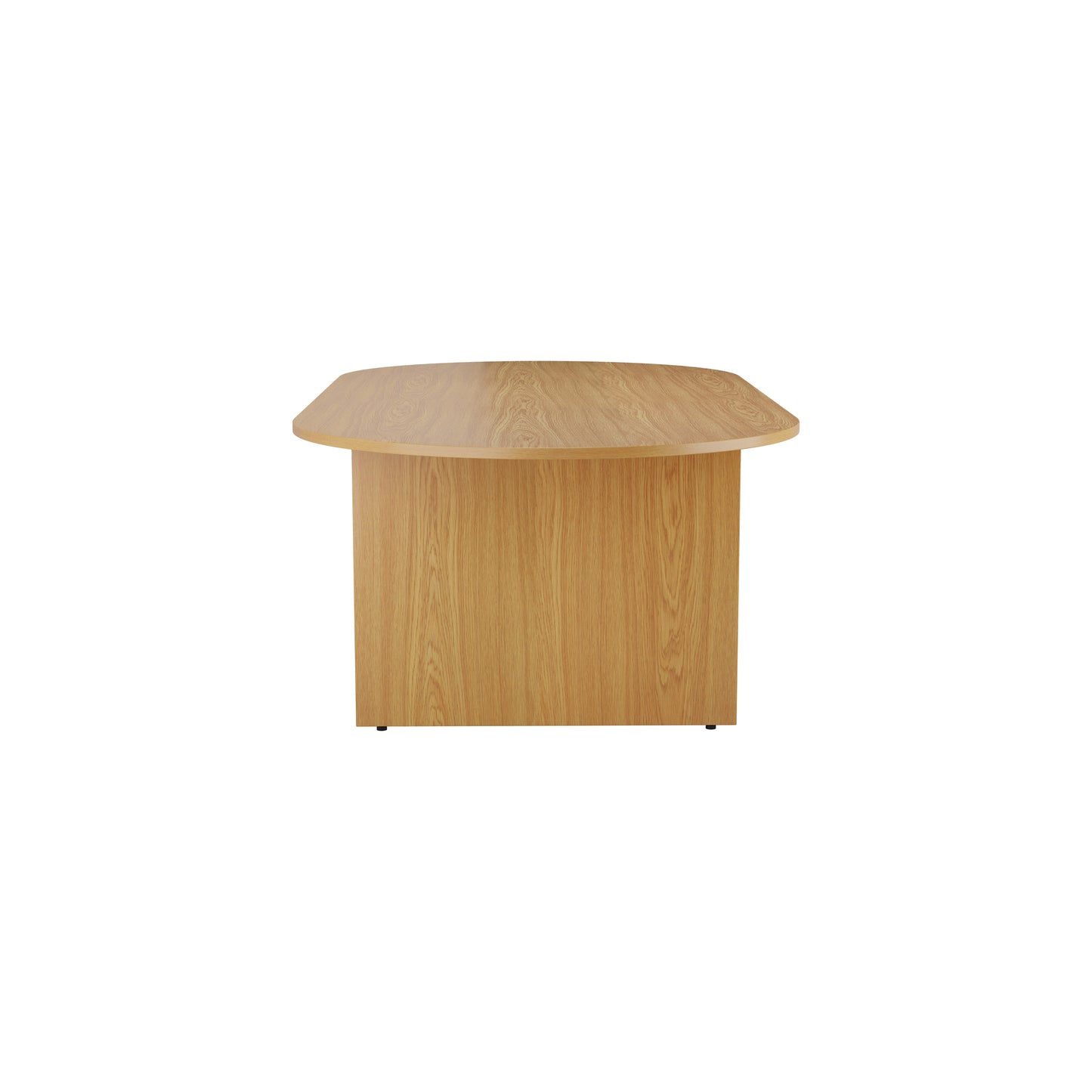 Jemini D-End Meeting Table 1800x1000x730mm Nova Oak KF816691