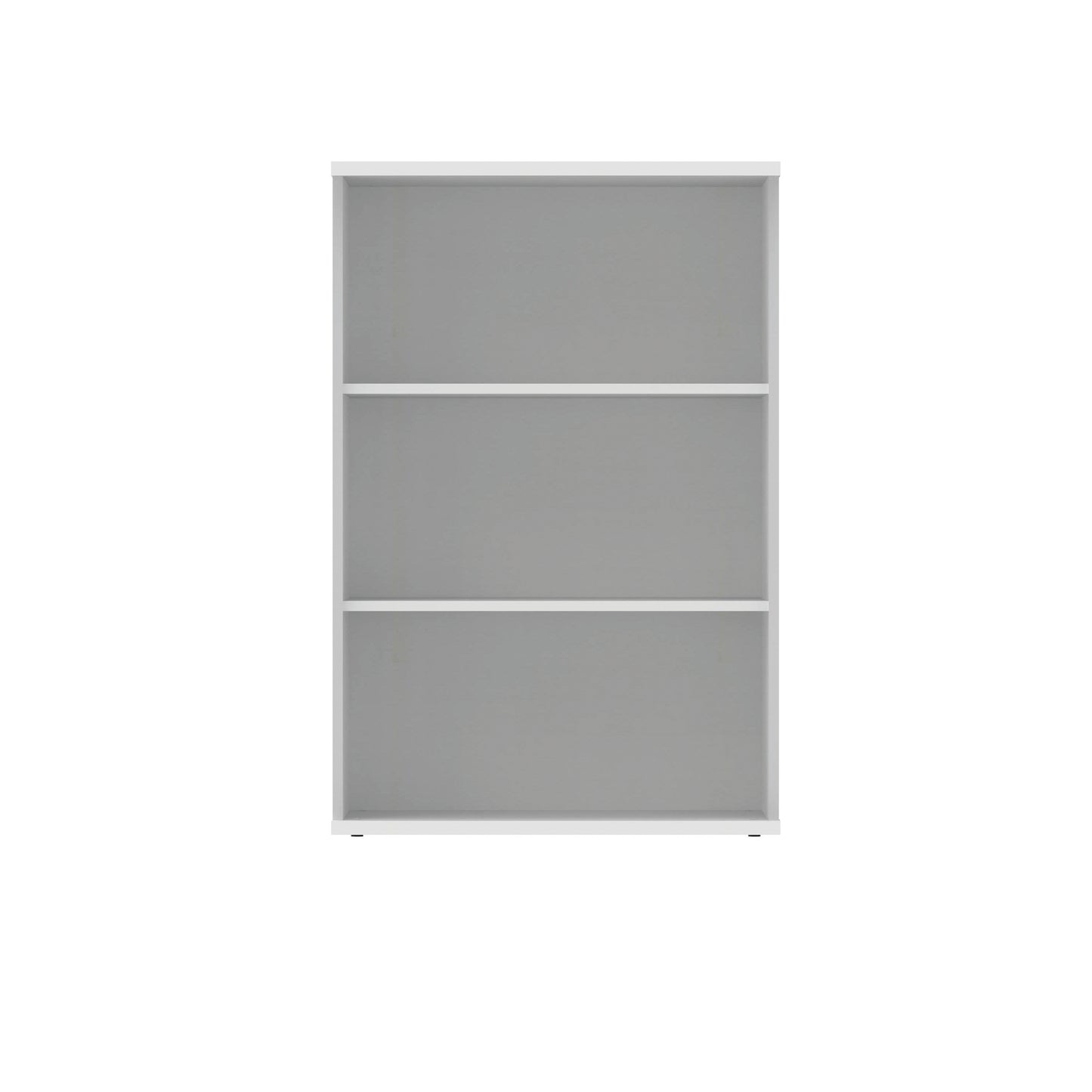Polaris Bookcase 2 Shelf 800x400x1204mm Arctic White KF821106