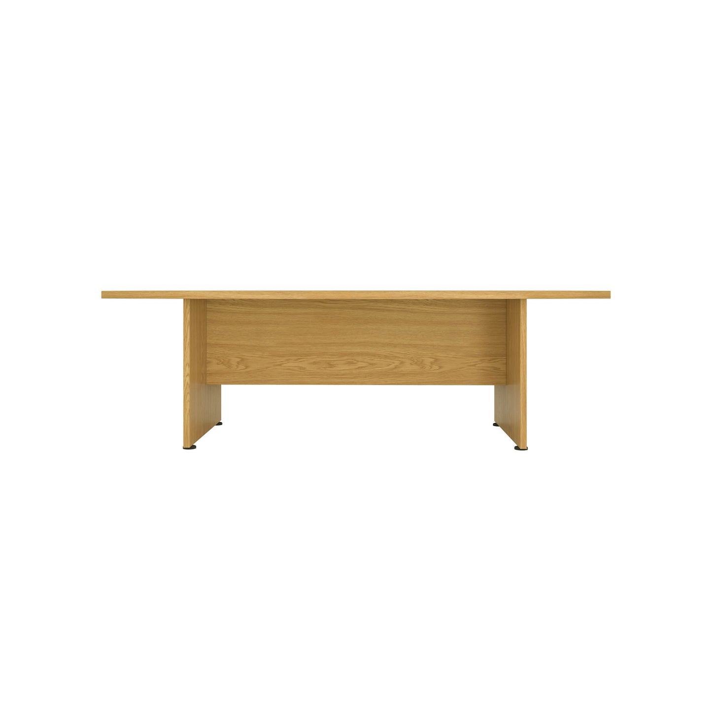 Avior Executive Boardroom Meeting Table 2400x1250x750mm Nova Oak KF821915