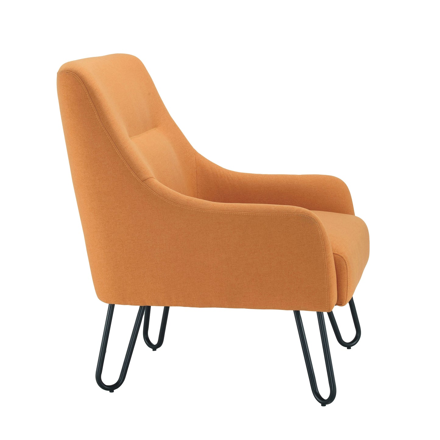 Jemini Reception Armchair Hairpin Leg Mustard KF90467