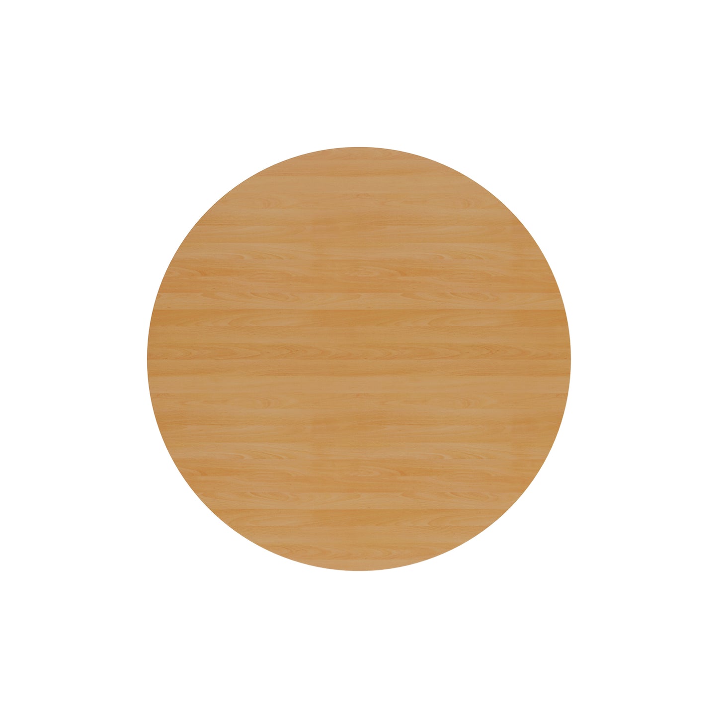 Jemini Round Meeting Table 1100x1100x730mm Beech KF90685