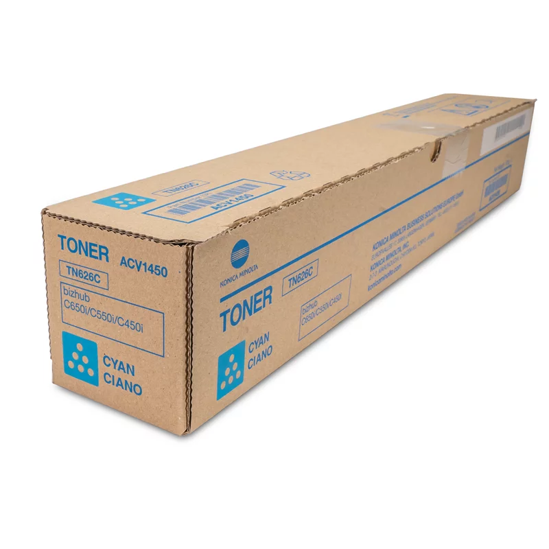 CYAN TN626C ACV1450 TONER INEO+450i/550i/650i