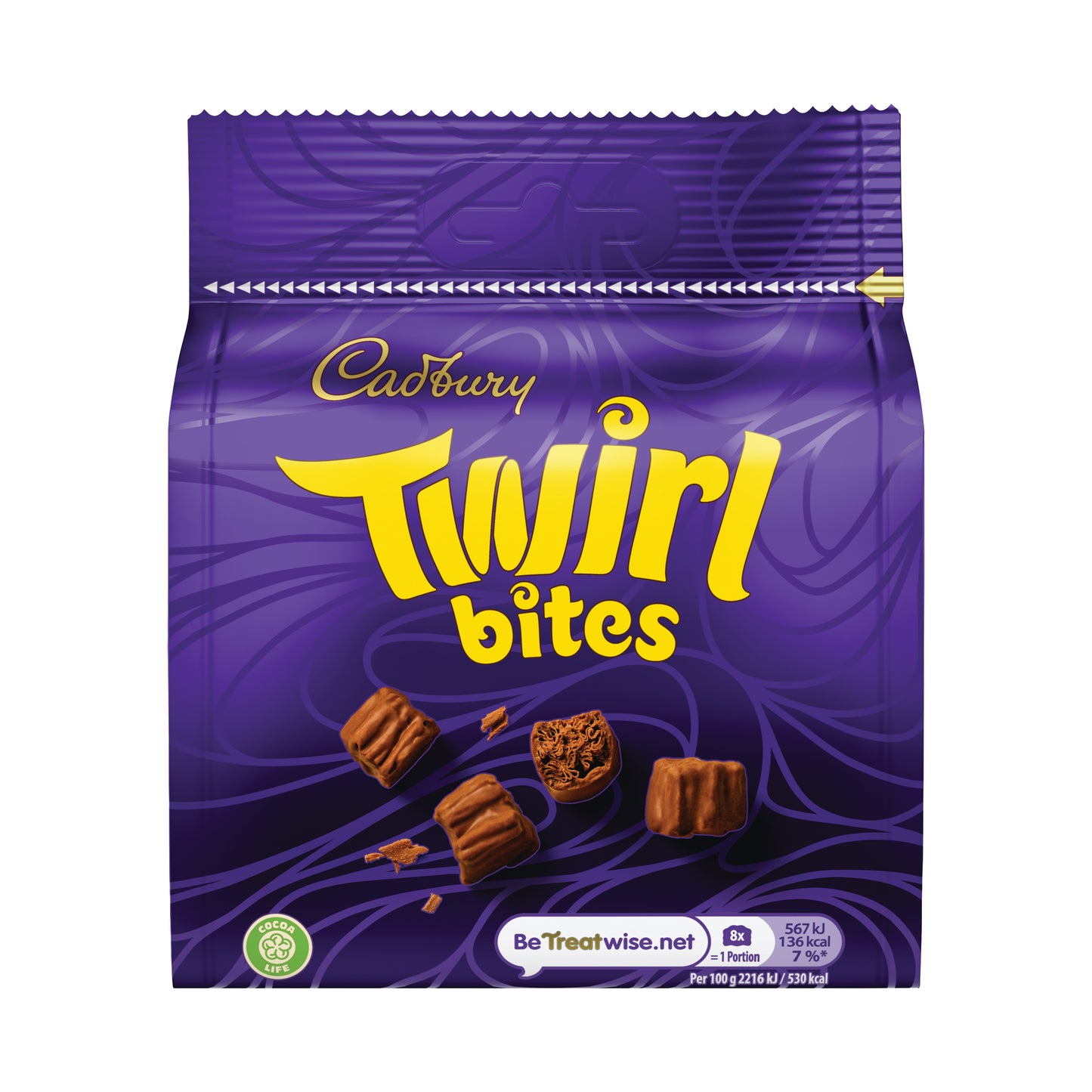 Cadbury Twirl Bites Share Bag 95g Each 4240114