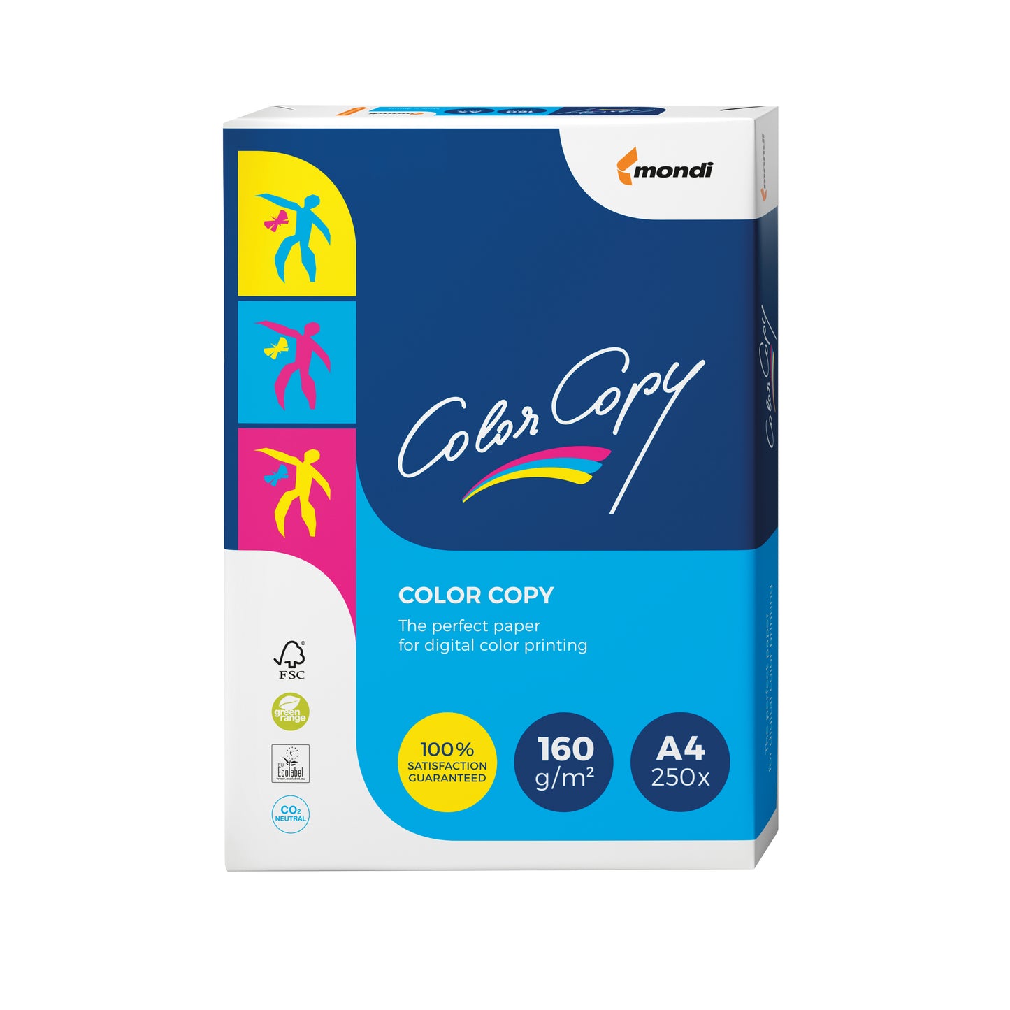 Color Copy A4 Paper 160gsm White (Pack of 250) CCW0324
