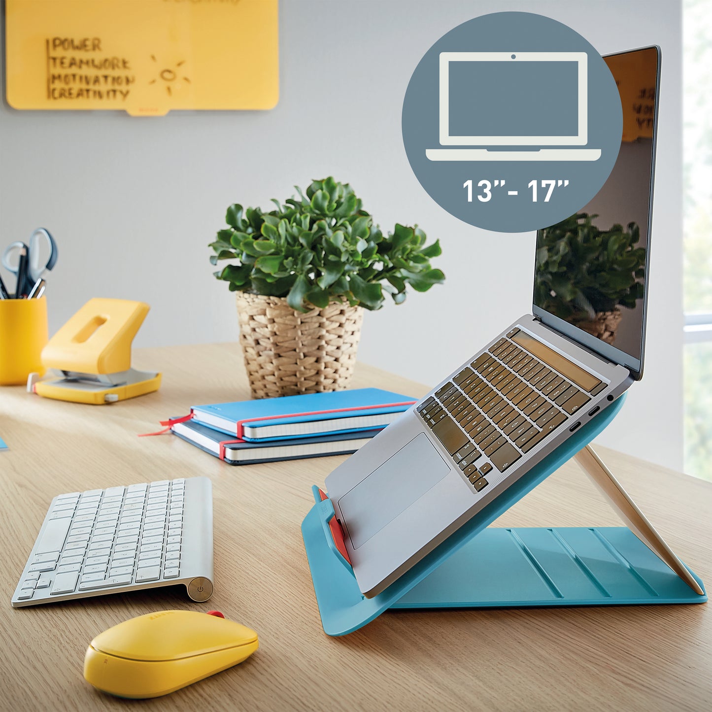 Leitz Ergo Cosy Laptop stand Blue 43.2 cm (17")