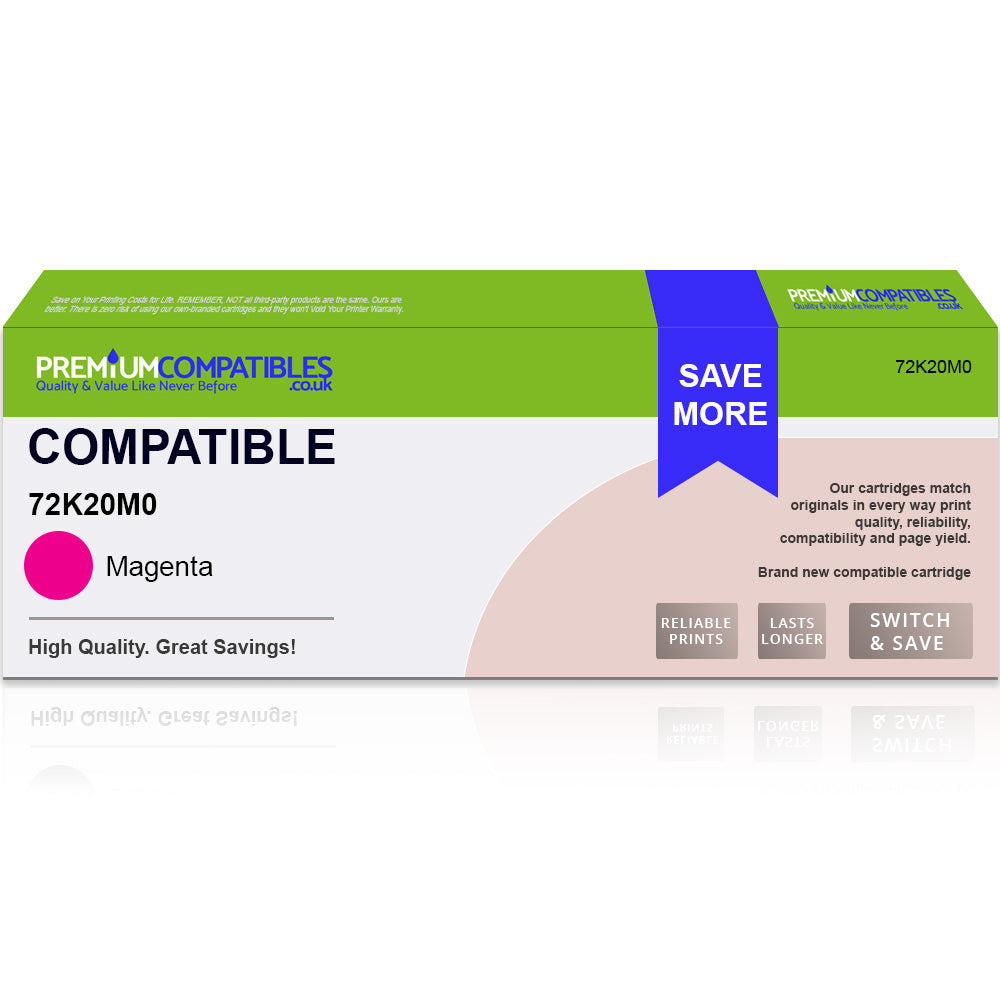 Compatible 72K20M0 Magenta toner