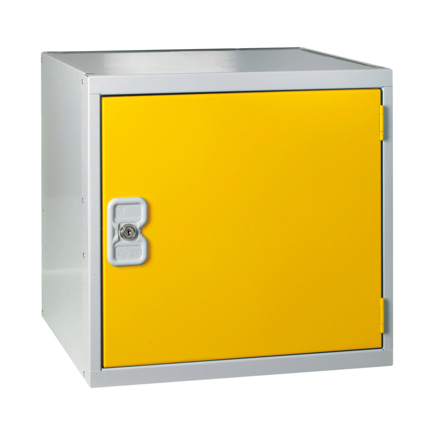 One Compartment Cube Locker 450x450x450mmm Yellow Door MC00102