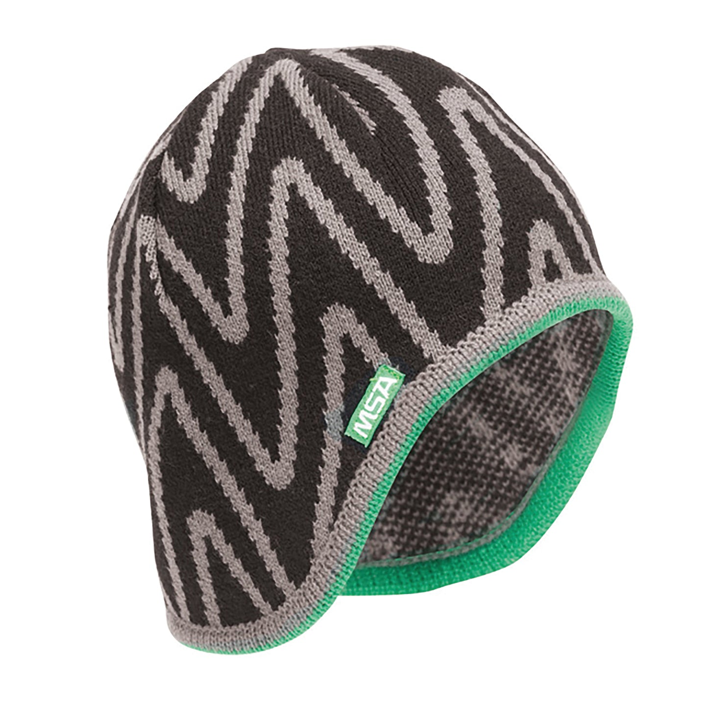 MSA V-Gard Liner Knit Cap (Pack of 12) Black/Grey