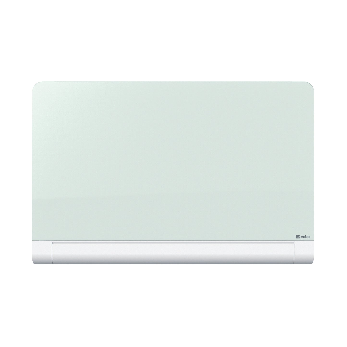 Nobo Impression Pro Glass Magnetic Whiteboard concealed pen tray 85" 190x100cm