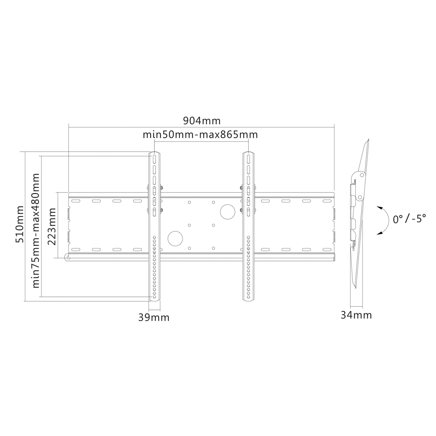 Neomounts tv wall mount
