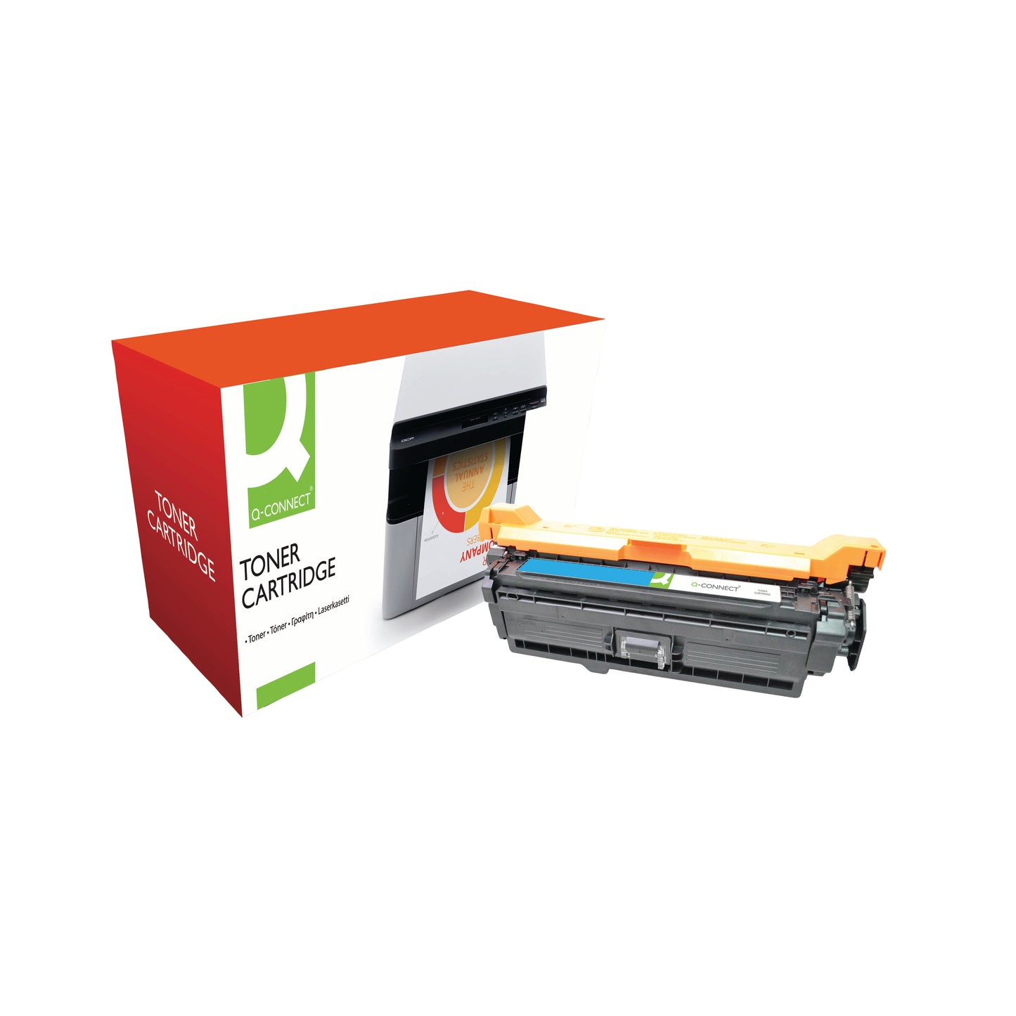 Q-Connect Compatible Solution HP 507A Cyan Laserjet Toner Cartridge CE401A