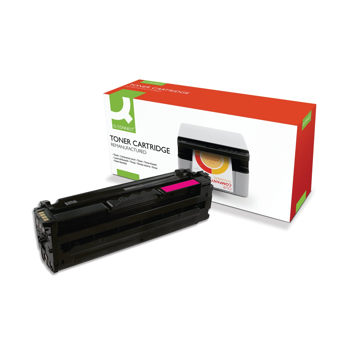 Q-Connect Samsung M506L Remanufactured Magenta Toner Cartridge High Capacity CLT-M506L/ELS