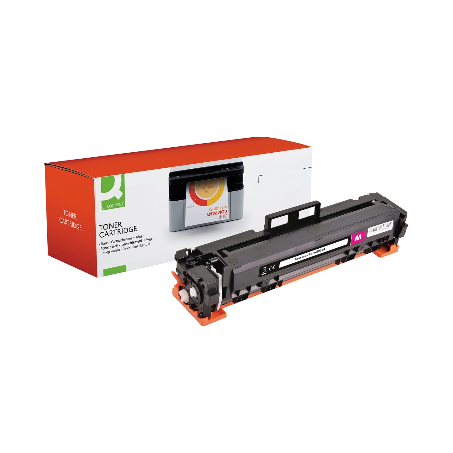 Q-Connect HP 415A Compatible Toner Cartridge Magenta W2033A-COMP