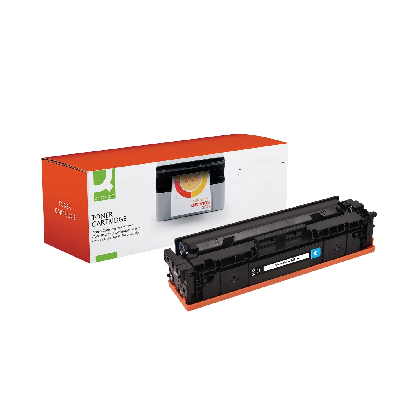 Q-Connect HP 216A Compatible Laserjet Toner Cartridge Cyan W2411A 216A