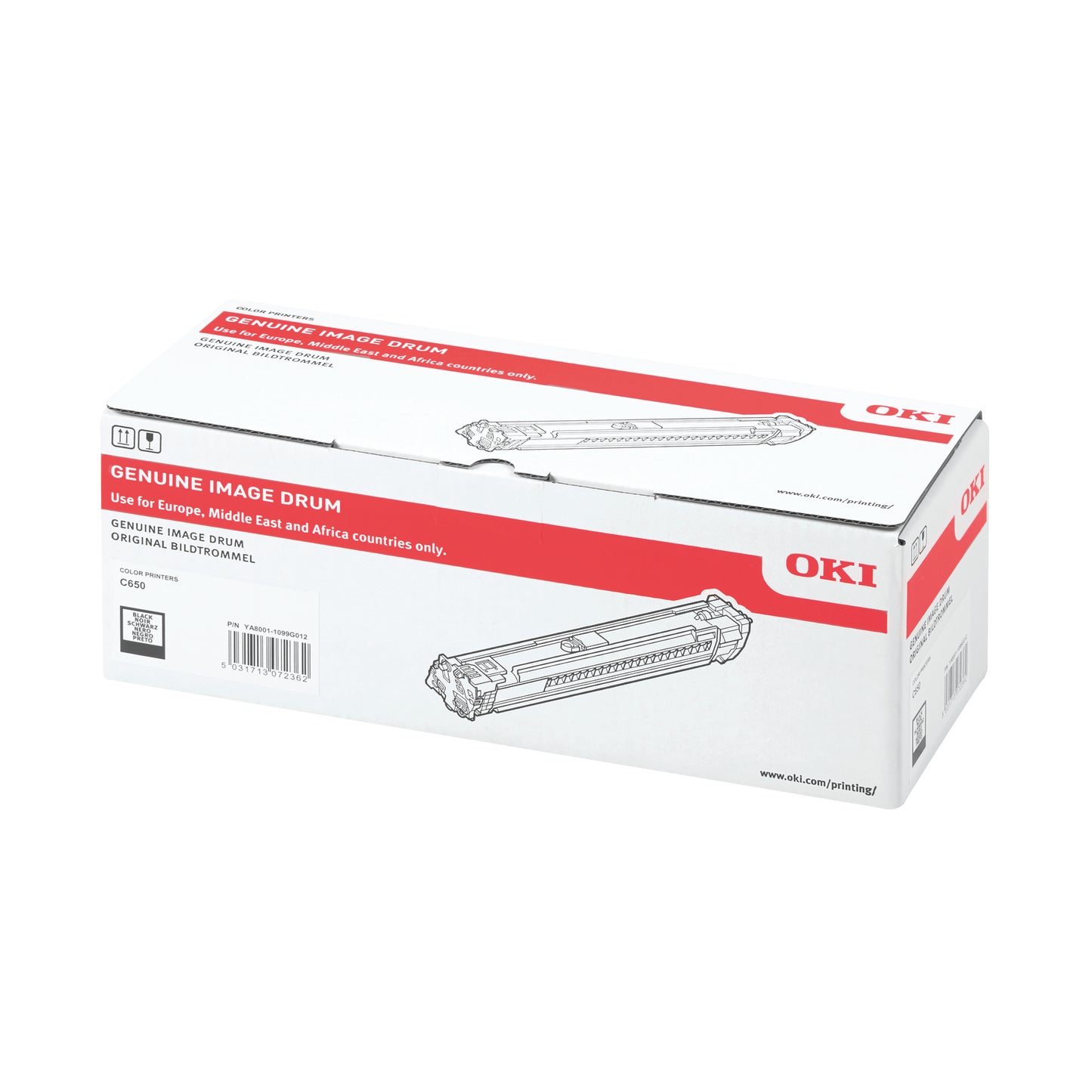 Oki Black Image Drum Unit 50000 Pages C650 09006131