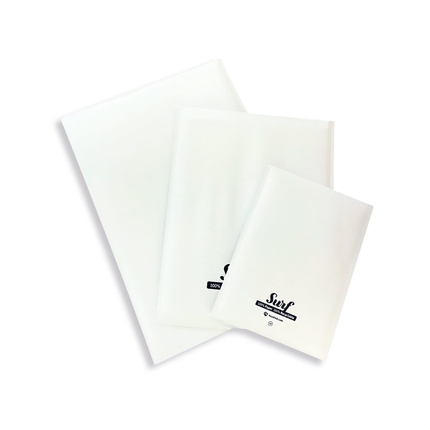 GoSecure Size A000 Surf Paper Mailer 110mmx165mm White (Pack of 200) SURFA000