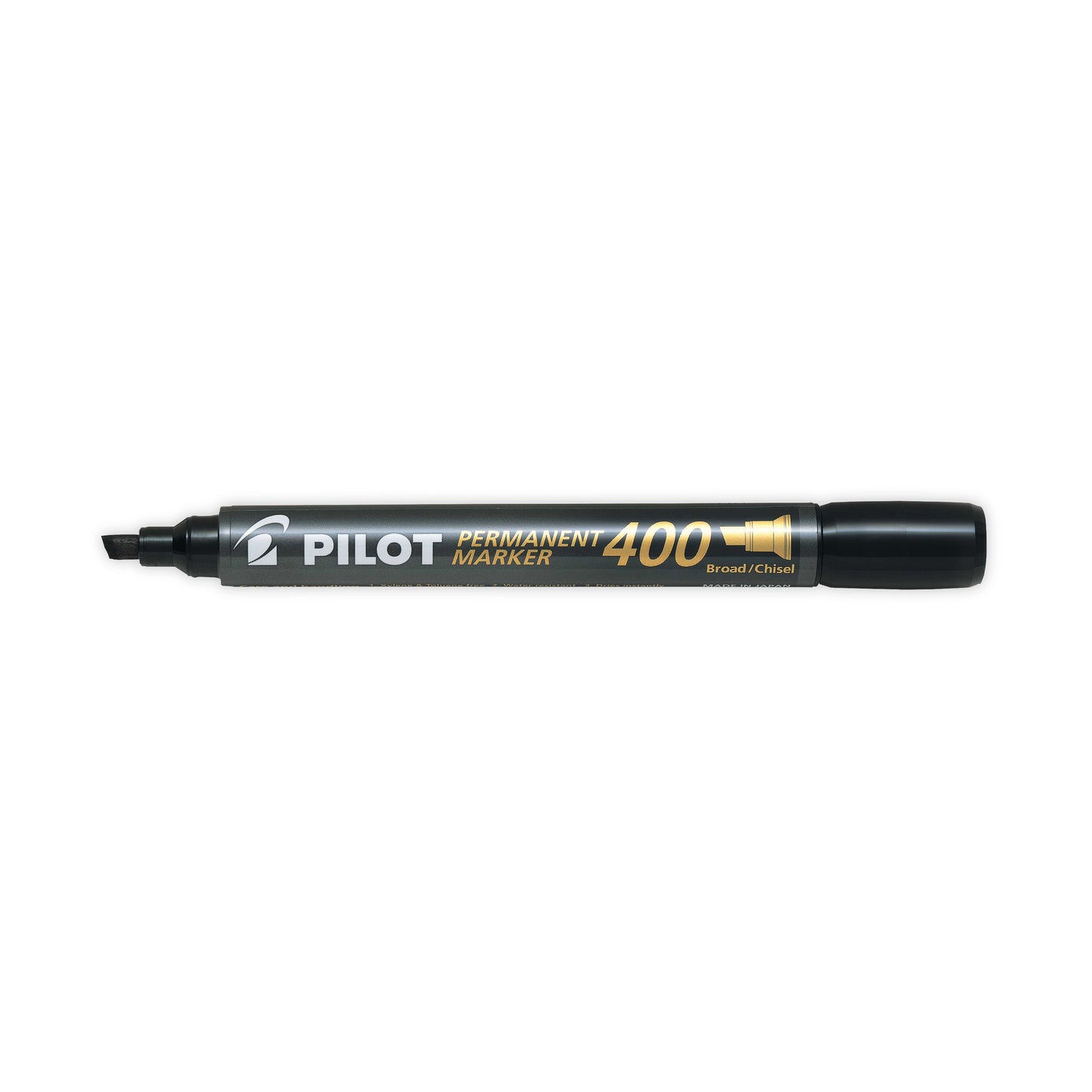 Pilot Permanent Marker 400 Chisel Tip Black Value Pack 15 + 5 FREE (Pack of 20) 3131910504061