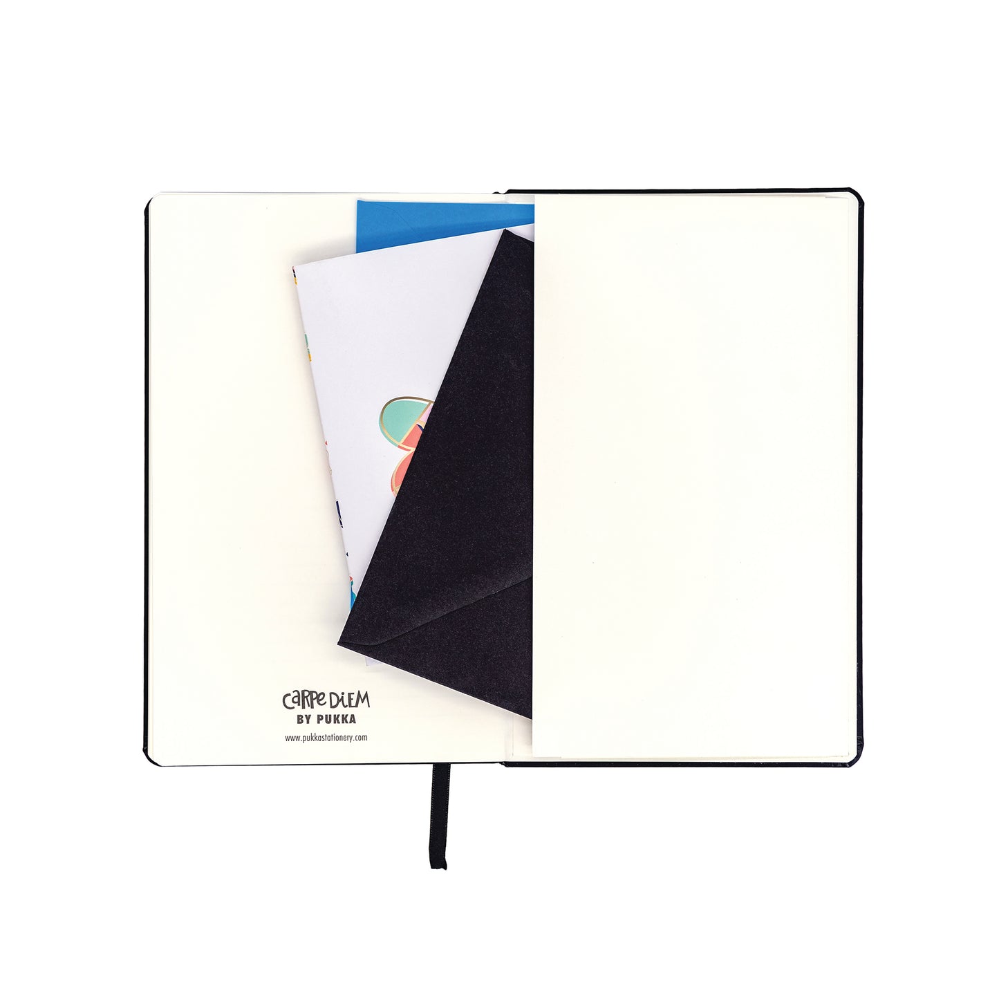 Pukka Pad Carpe Diem 2024 Diary Week To View Softcover 130x210mm Black 9806-CD