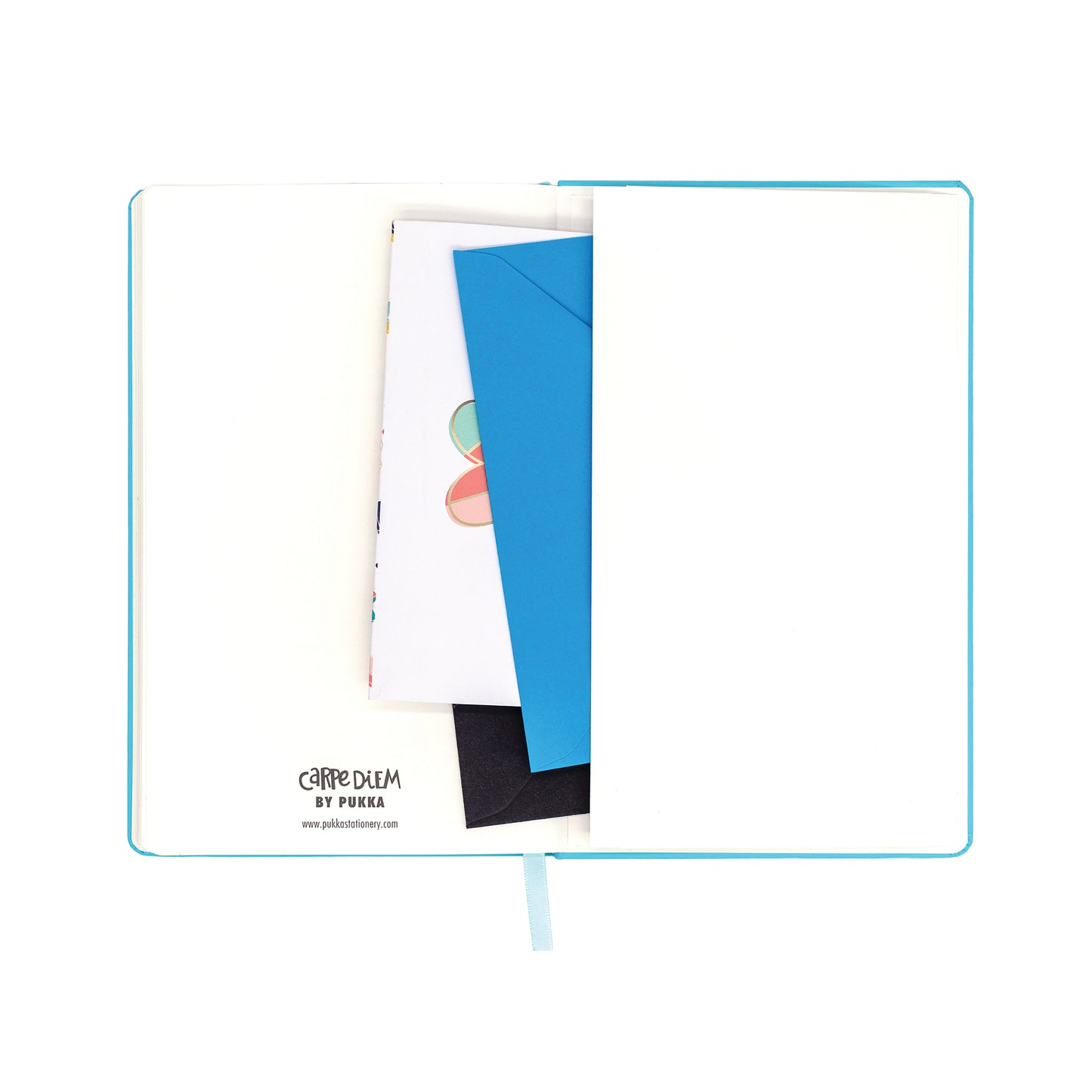 Pukka Pad Carpe Diem 2024 Diary Softcover 130x210mm Blue 9808-CD