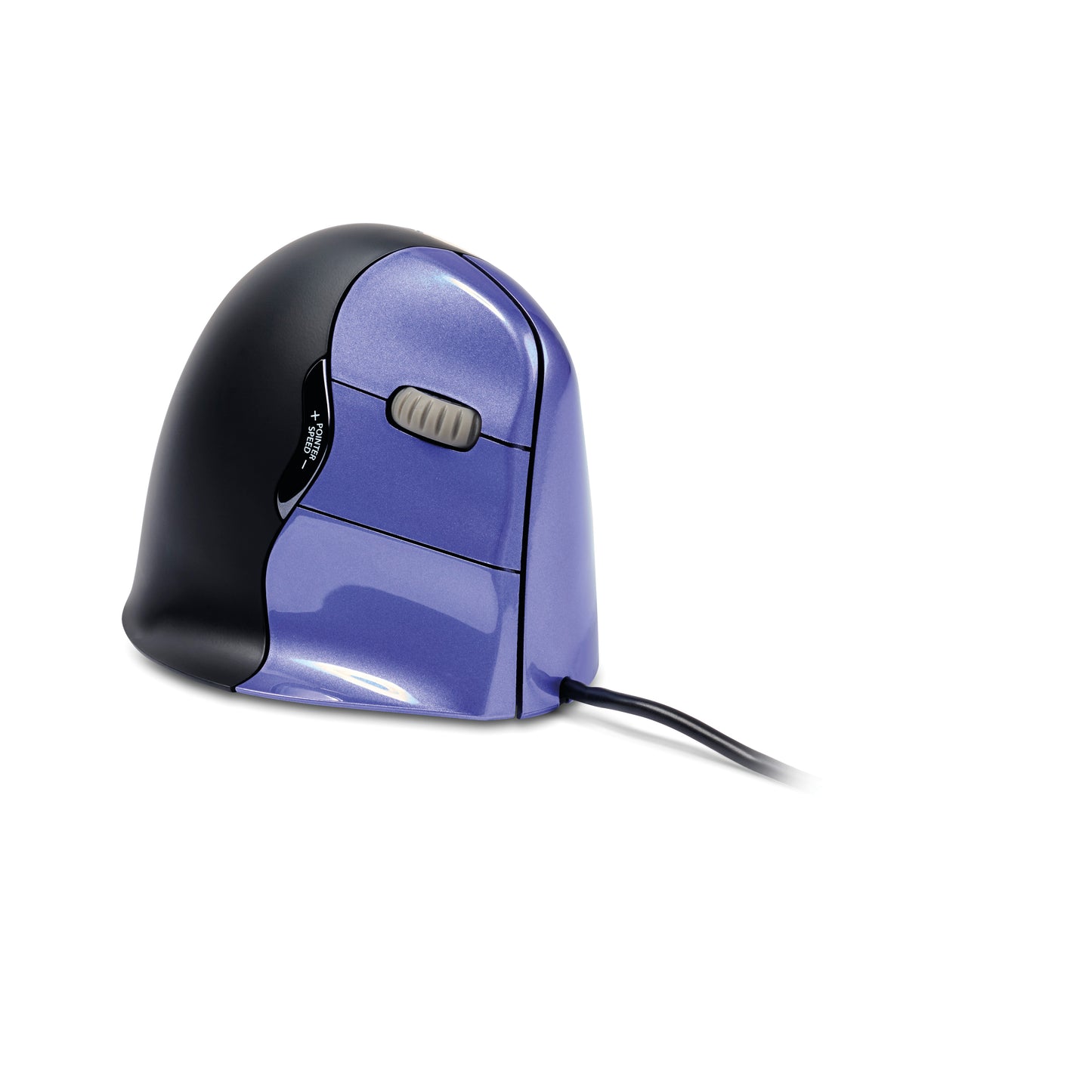 Bakker Elkhuizen Evoluent 4 Small Wired Right Handed Vertical Mouse Blue/Black BNEEVR4S