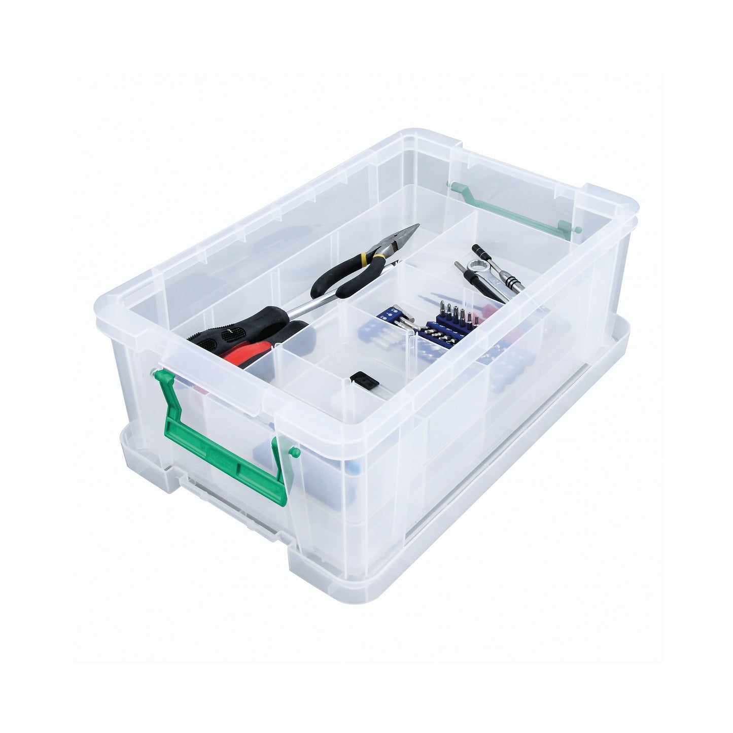 StoreStack 10 Litre Storage Box W400xD255xH150mm Clear RB90123