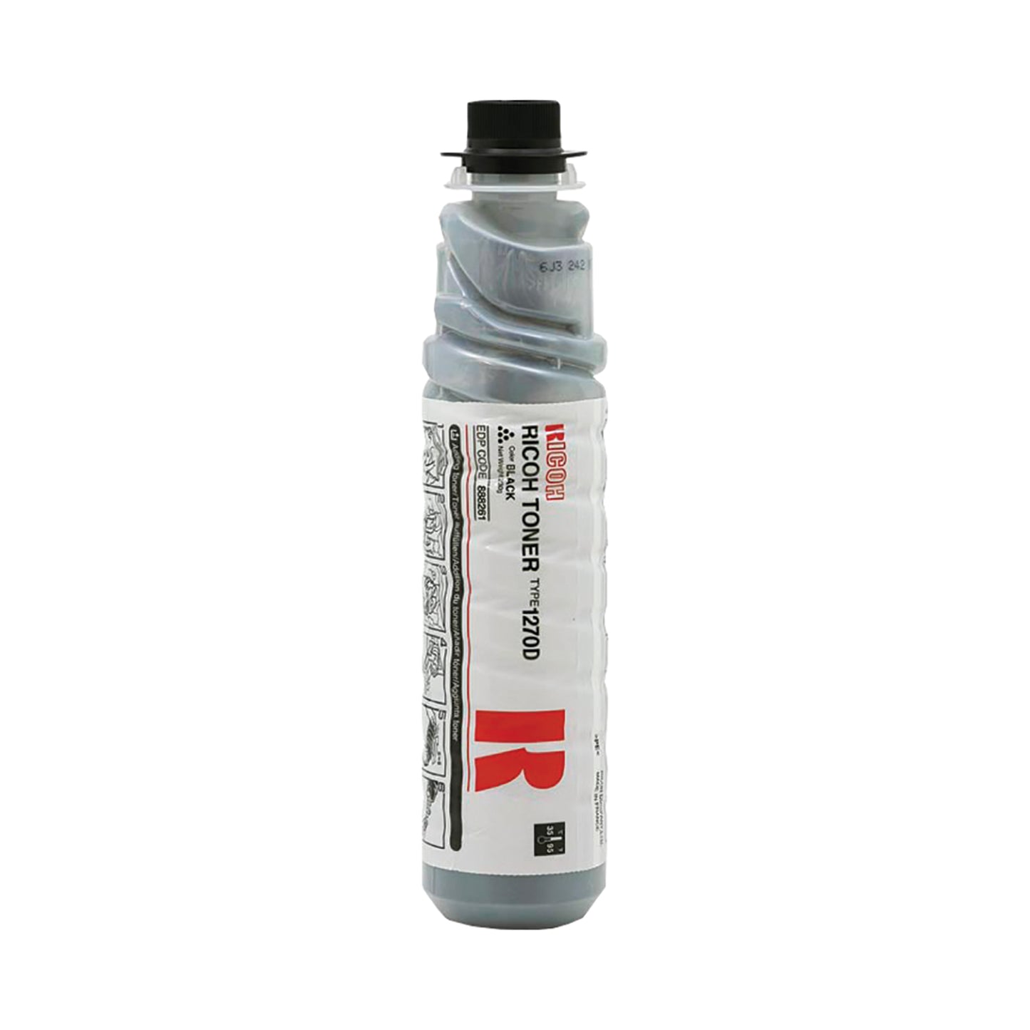 Ricoh Toner Type 1270D Black toner cartridge 1 pc(s) Original