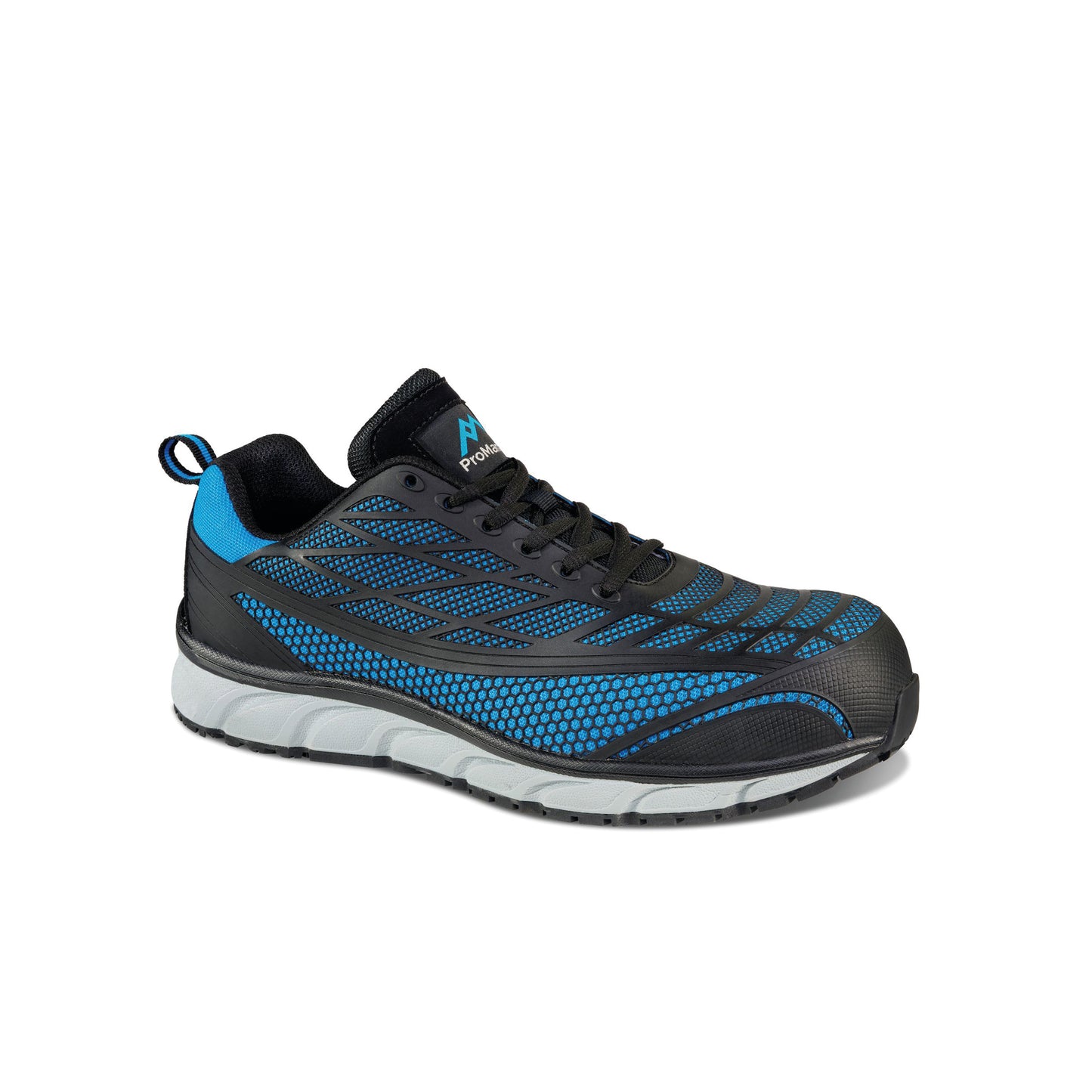 Rock Fall ProMan Boston Lightweight Safety Trainer Blue 10.5