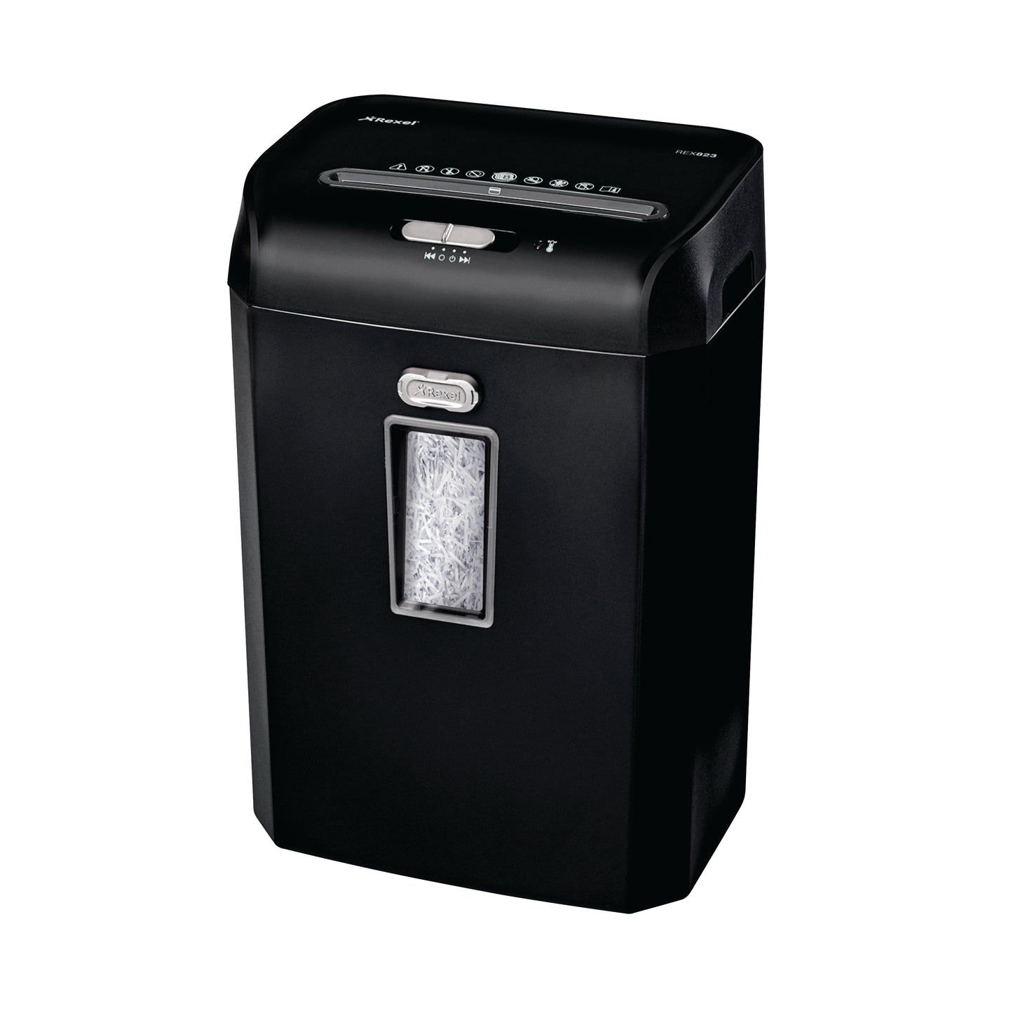 Rexel Promax QS 8/23 Cross-Cut P-4 Shredder Black 2104583