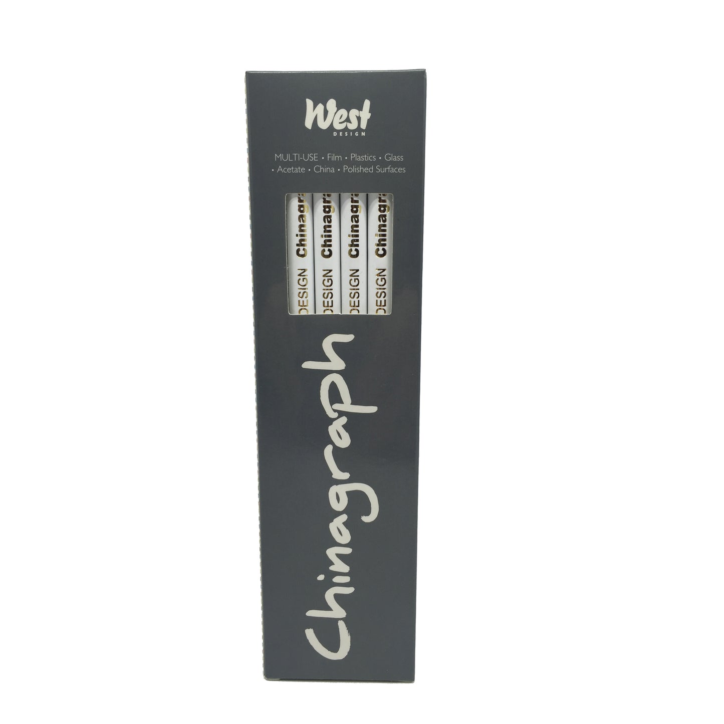 West Design Chinagraph Marking Pencil White (Pack of 12) RS523055