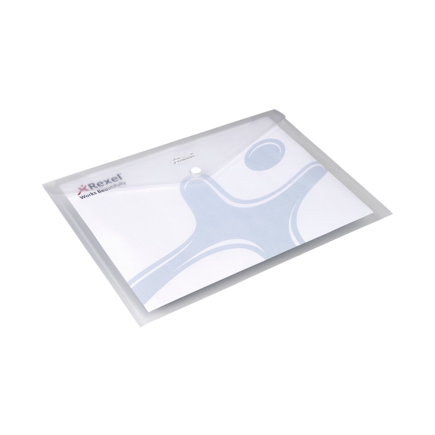 Rexel Ice Popper Wallet Landscape A4 Clear (5)