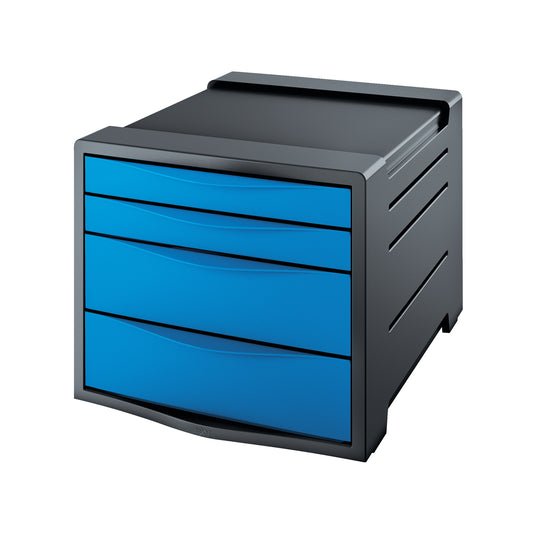 Rexel Choices Drawer Cabinet Blue 2115611