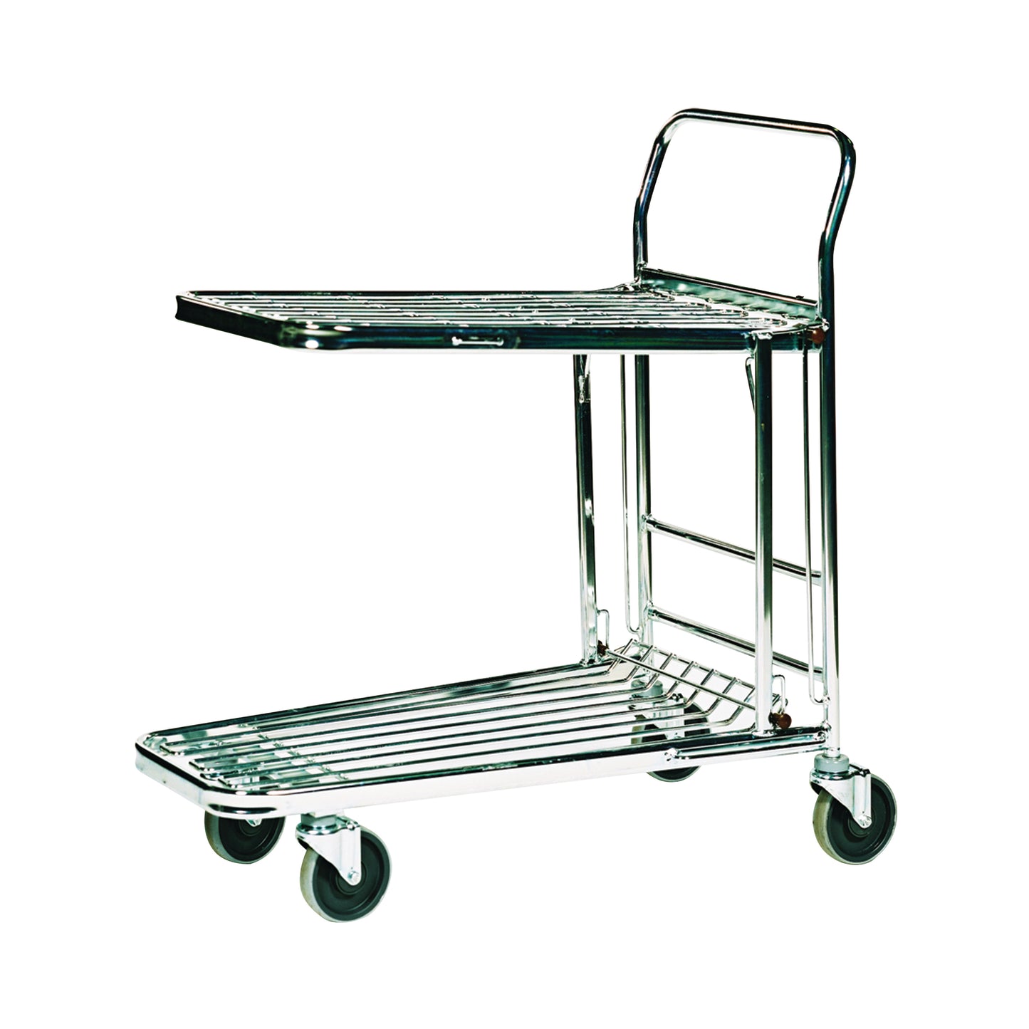 Stock Trolley Metallic Grey 300kg Capacity (W460 x D865 x H980mm) 373227
