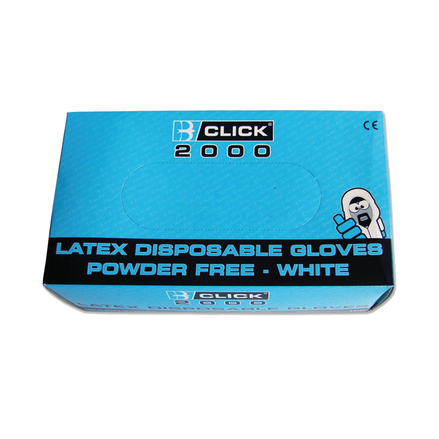 Beeswift LatexExamination Gloves Powder Free (Pack of 1000) White L