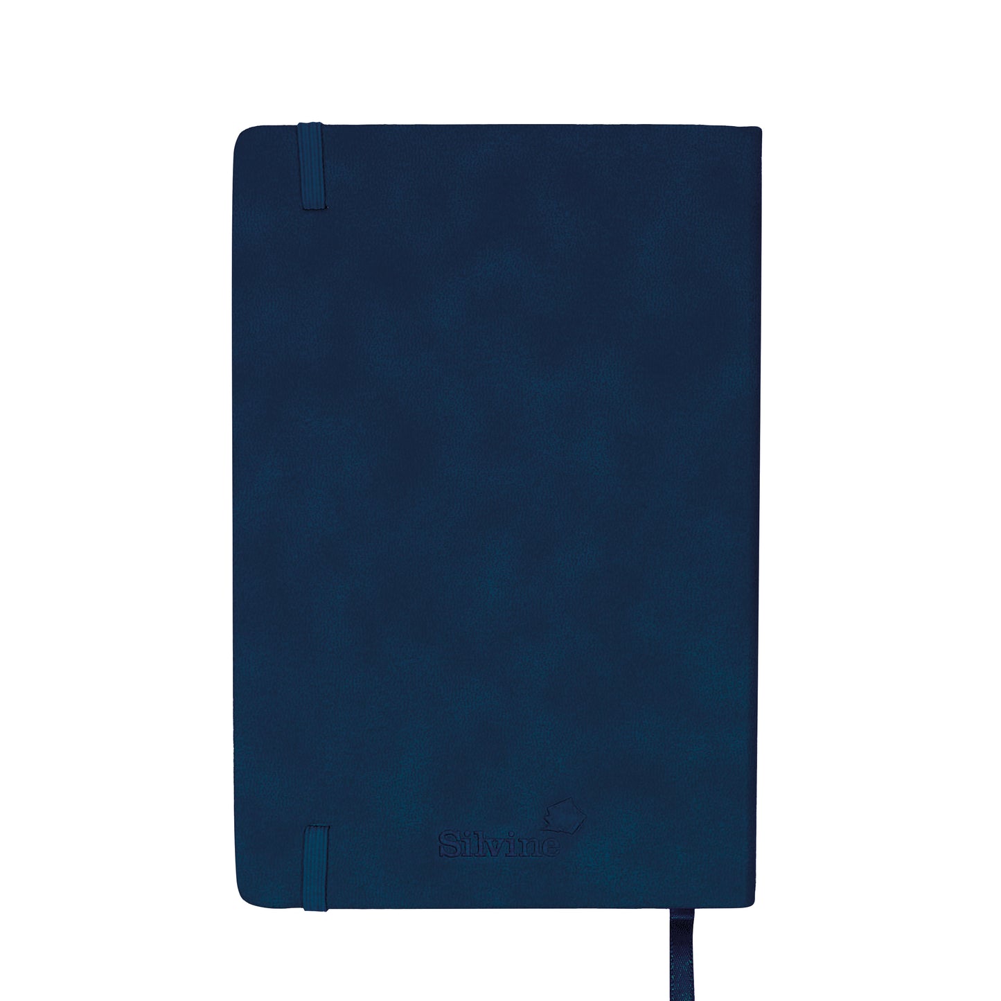 Silvine Soft Feel Executive Notebook Lined 160 Pages A5 Royal Blue 197BL