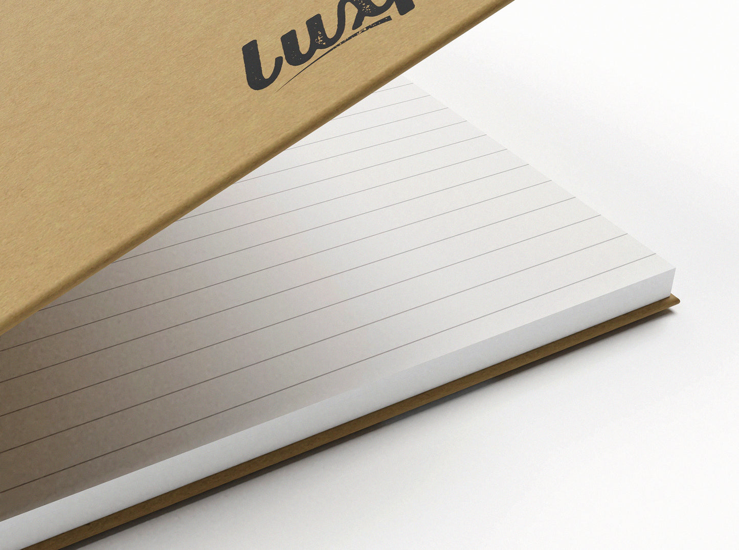 Silvine Luxpad Recycled Hardback Kraft Notebook 160pp A4 THBPINA4KR