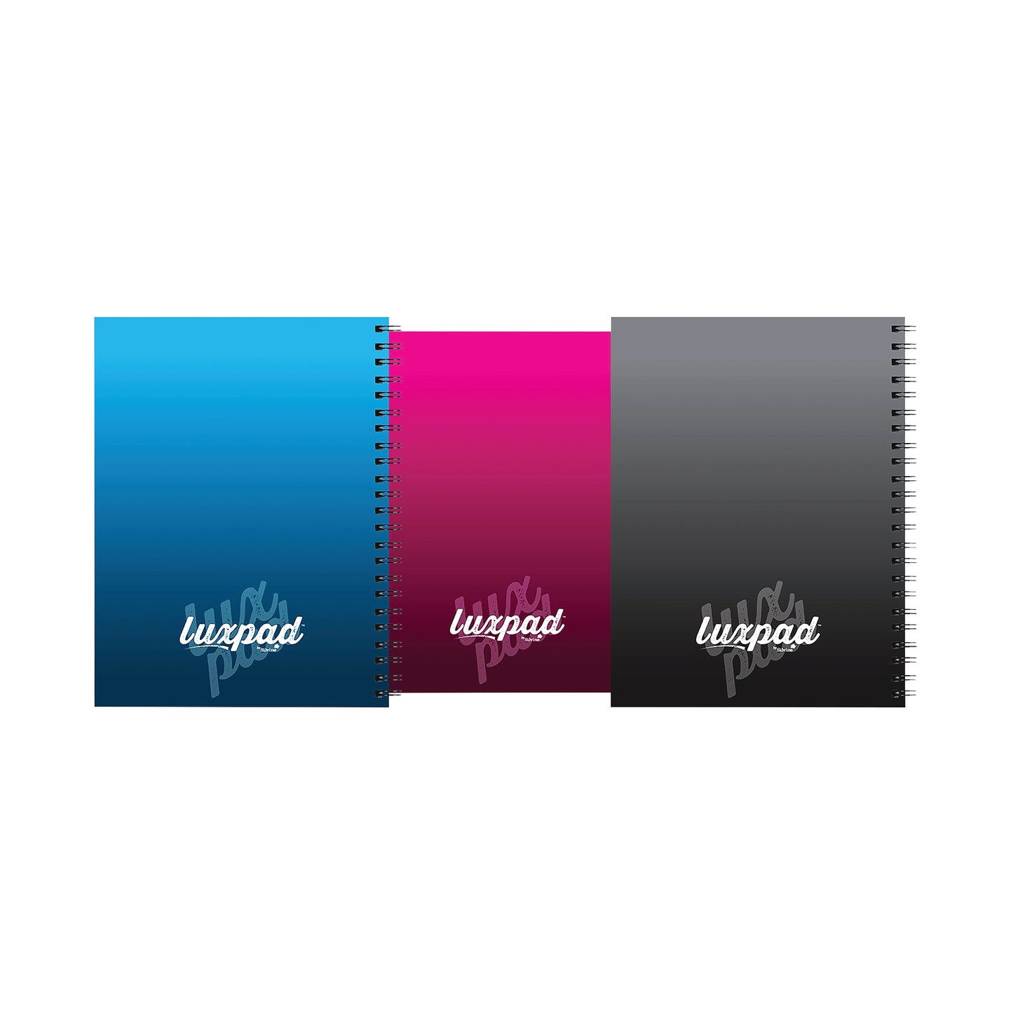 Silvine Luxpad Hardback Wirebound Notebook A5 (Pack of 12) THBA5AC