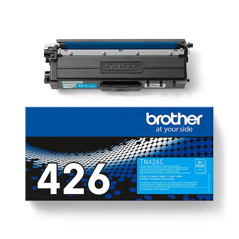 COMPATIBLE TN426C CYAN TONER - 6500 PAGES