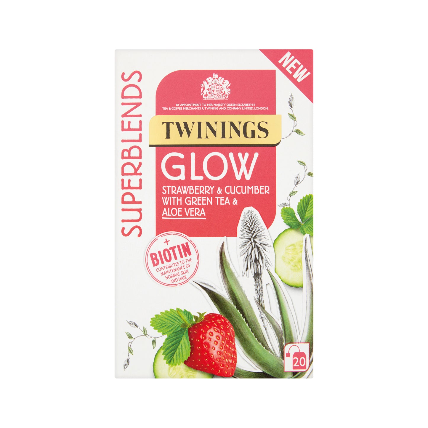 Twinings SuperBlends Glow HT (Pack of 20) F14954