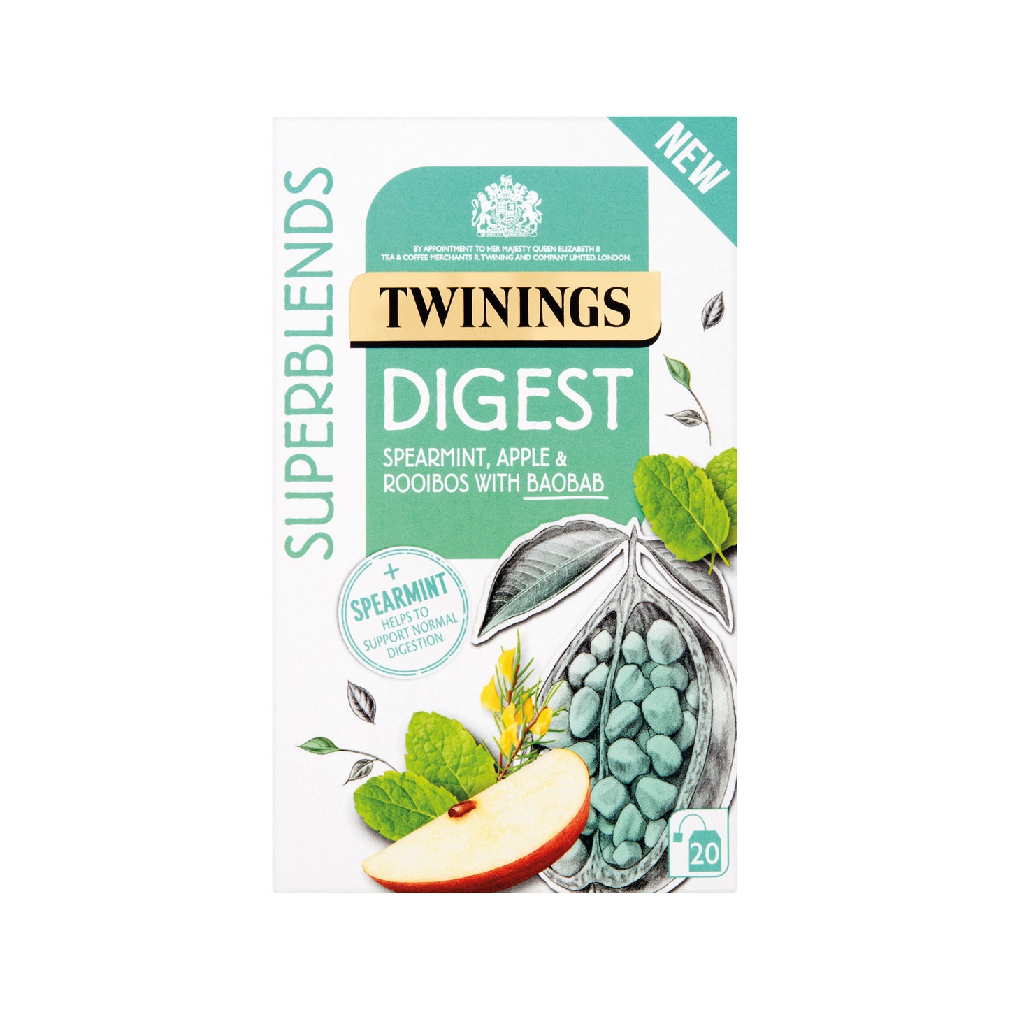 Twinings SuperBlends Digest HT (Pack of 20) F15168