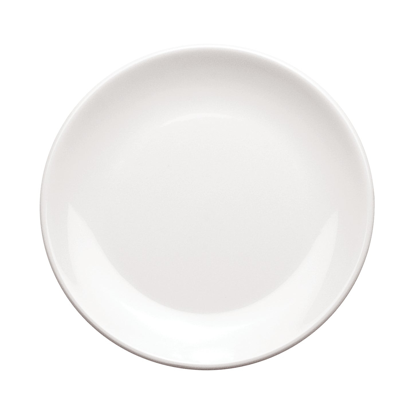 Plate Round 7 Inch 18cm Melamine White (Pack of 6) RD-B002