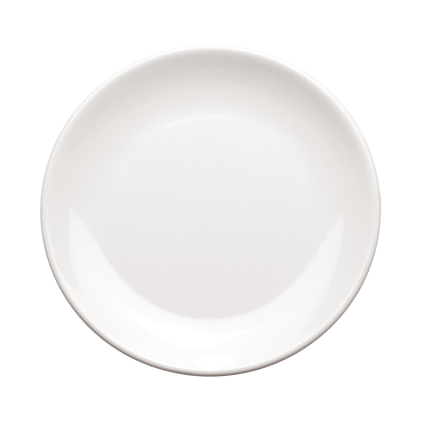 Plate Round 9 Inch 23cm Melamine White (Pack of 6) RD-B004