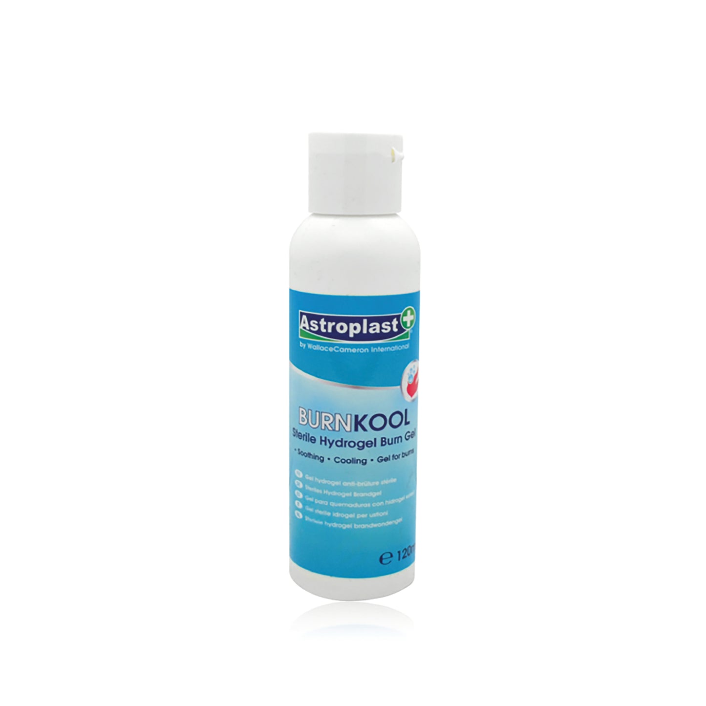 Astroplast BurnKool Sterile Hydrogel Burn Gel Bottle 120ml 2207010