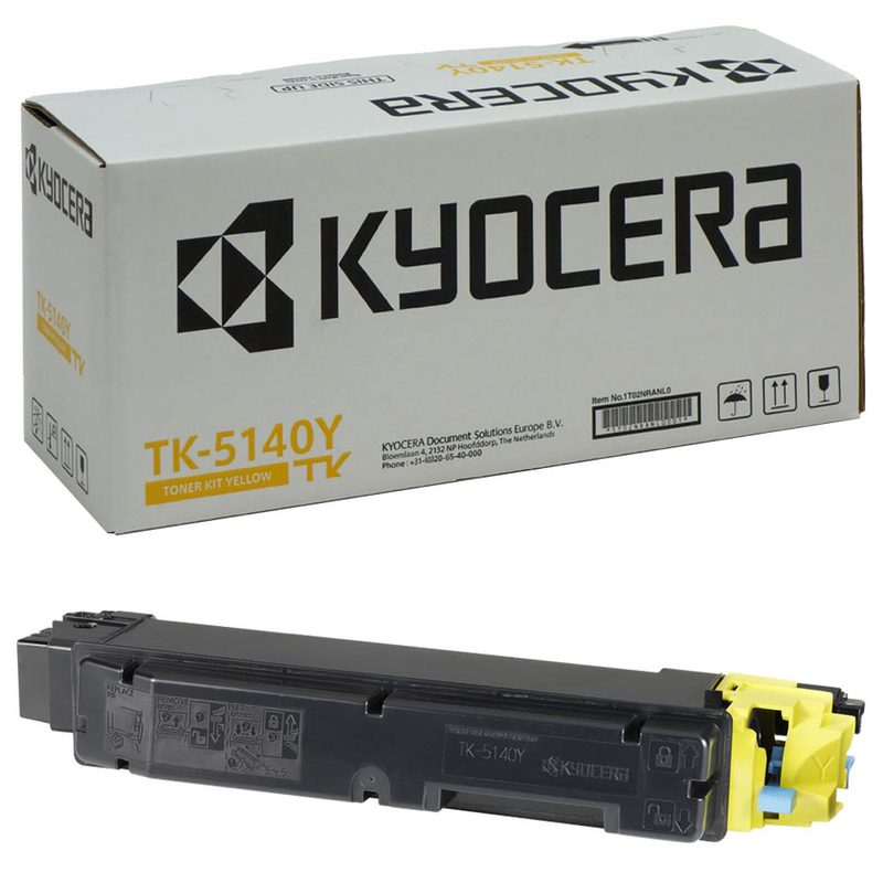 KYOCERA TK-5140Y toner cartridge 1 pc(s) Original Yellow