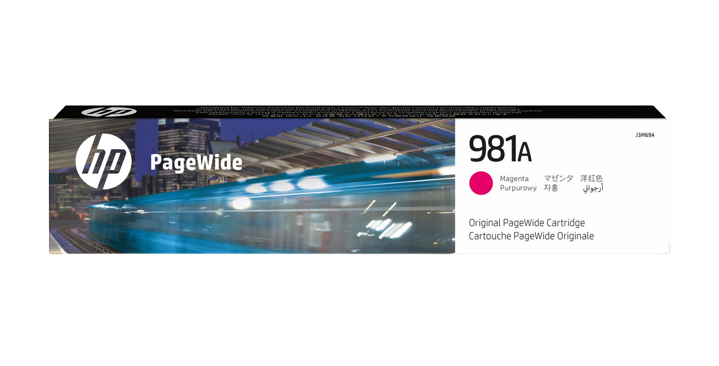 HP 981A Magenta Original PageWide Cartridge